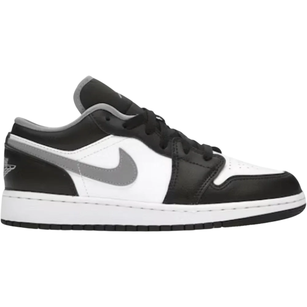 Jordan 1 Low Black White Grey (GS)