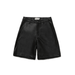 Vegan Leather Box Short Black - dropout