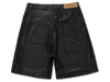 Vegan Leather Box Short Black - dropout