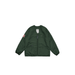 Web Quillted Liner Jacket Green - dropout