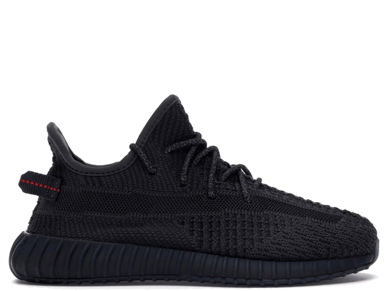 Yeezy boost black non top reflective