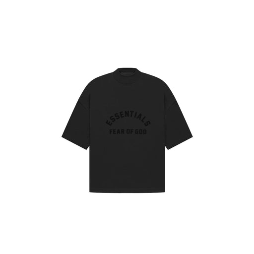 Fear of God Essentials Arch Logo Tee Jet Black - dropout