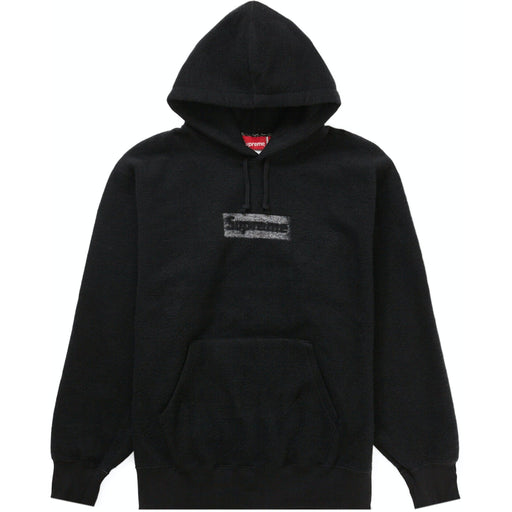 Supreme Inside Out Box Logo Hooded Sweatshirt Black - dropout